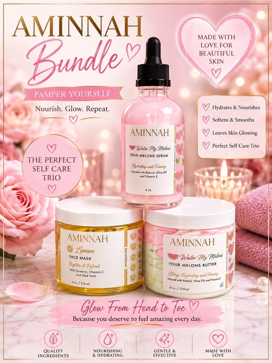 Other - Water My Melons Pink Serum & Skincare Bundle